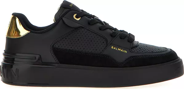 Black Calfskin Sneakers