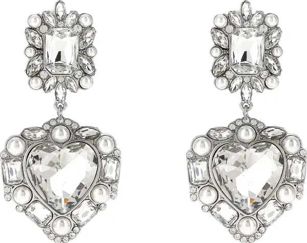 Silver Cotton Earrings