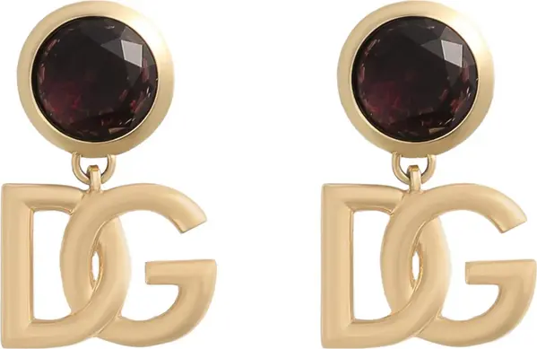 Gold Brass Earrings