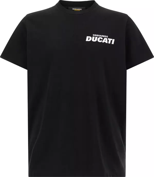 Bicolor Cotton T-Shirt