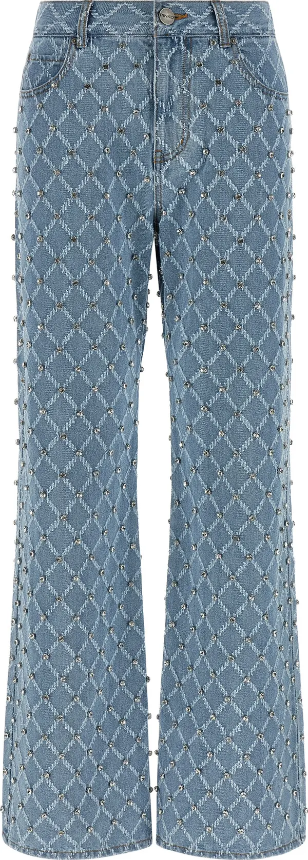 Blue Cotton Jeans Denim