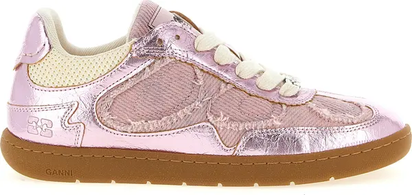 Multicolor Polyethylene Low Top Sneakers