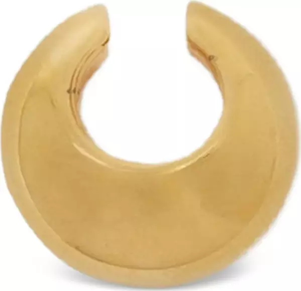 Gold Brass Earrings