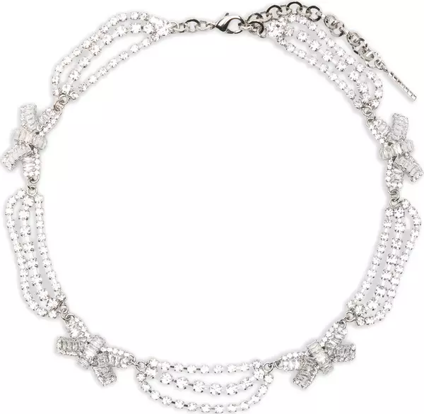 Silver Glass Necklace