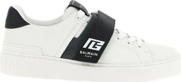 Bicolor Calfskin Low Top Sneakers