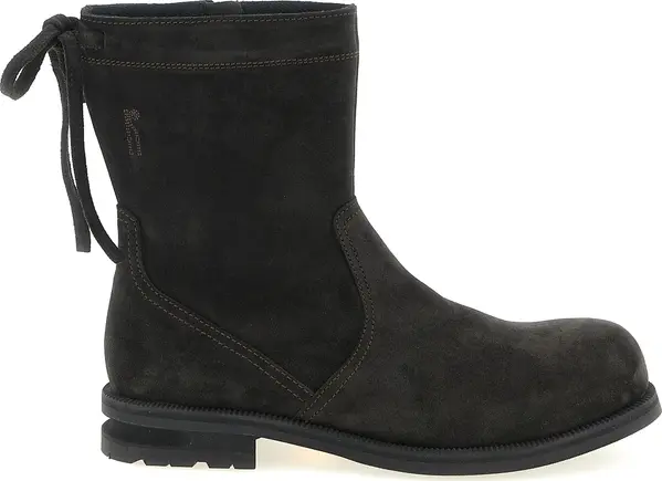 Brown Calfskin Ankle Boots