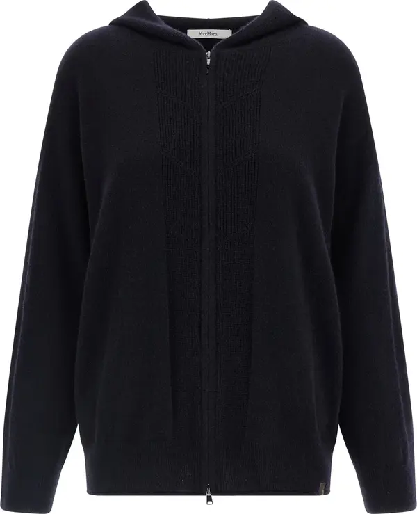 Blue Cashmere Cardigan