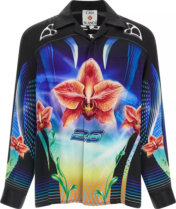 Multicolor Silk Blouse