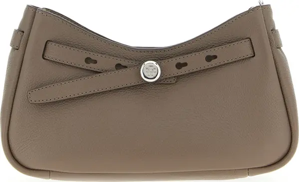 Brown Cowhide Shoulder Bag