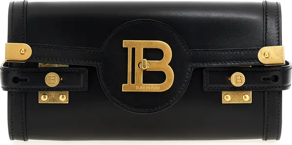 Black Calfskin Clutch Bag