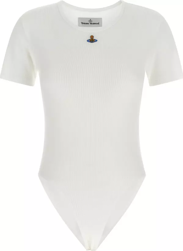 White Cotton Bodysuit