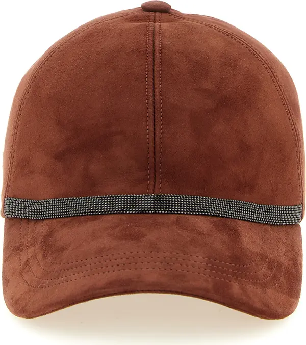 Multicolor Lamb Leather Cap (Baseball Hat)