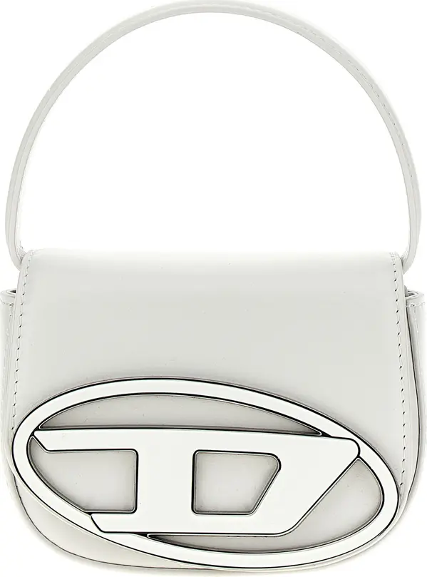 White Cowhide Handbag