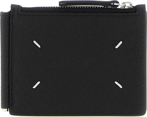 Black Leather Leather Wallet