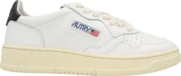 Bicolor Cowhide Low Top Sneakers