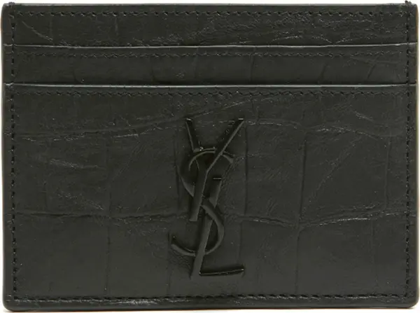 Black Lambskin Cardholder