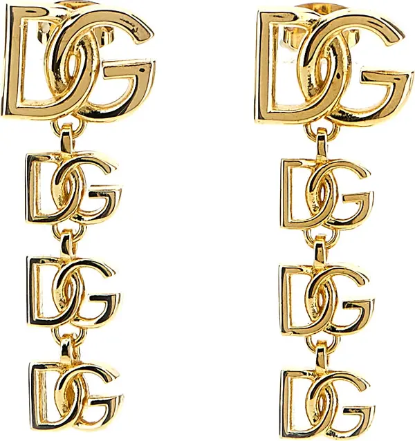 Gold Brass Earrings