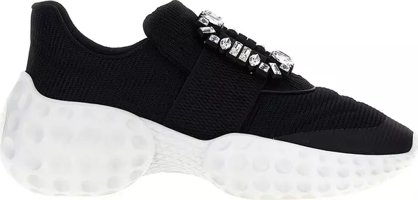 Bicolor Polyethylene Athletic Sneakers