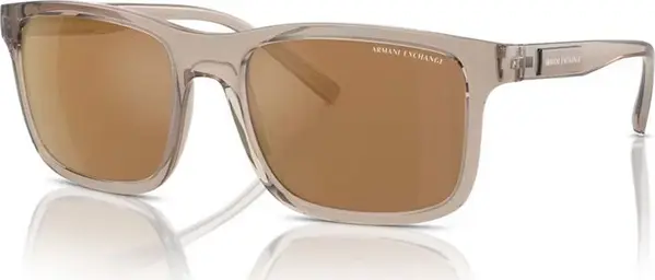 Brown Injected Sunglasses