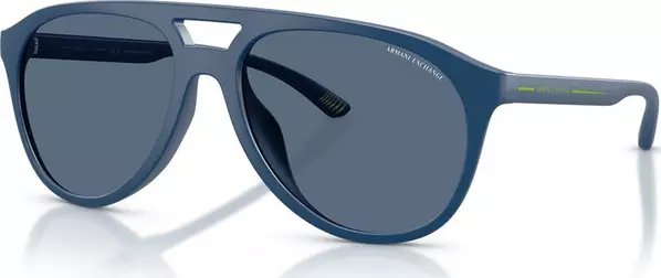 Blue Injected Sunglasses