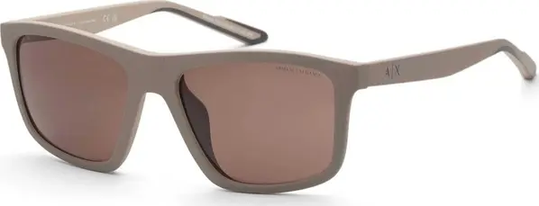 Brown Injected Sunglasses
