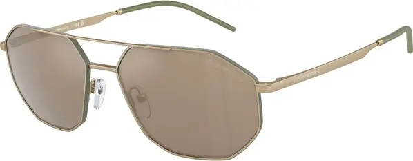 Gold Metal Sunglasses