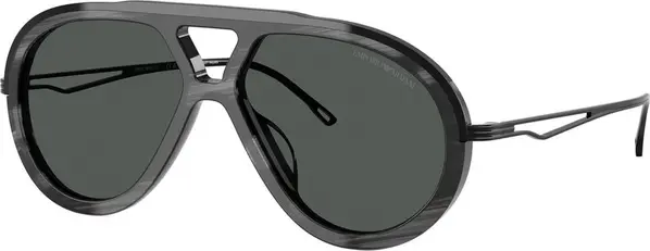 Gray Acetate Sunglasses