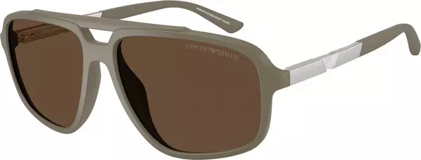 Beige Injected Sunglasses