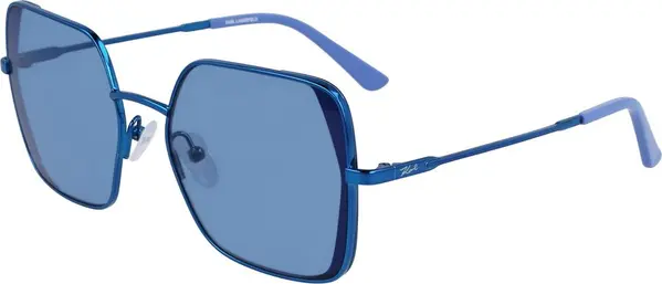 Blue Metal Sunglasses