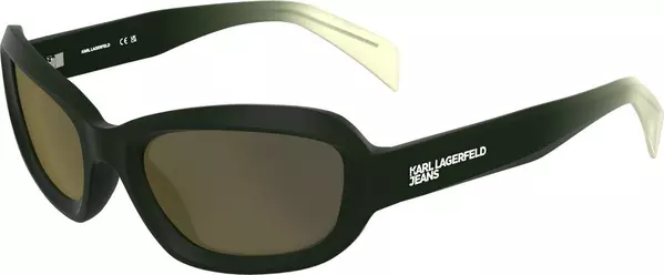 Brown Injected Sunglasses