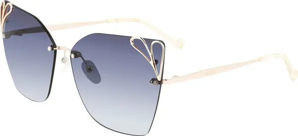 Gold Metal Sunglasses