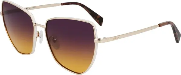 Gold Metal Sunglasses