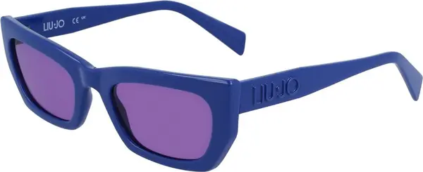Blue Injected Sunglasses