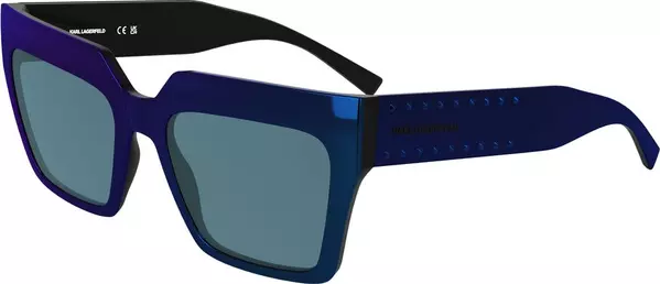 Blue Injected Sunglasses