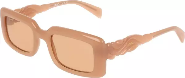 Brown Injected Sunglasses