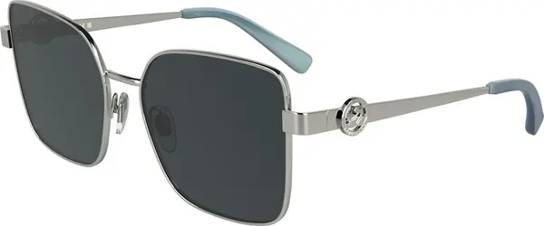 Gray Metal Sunglasses