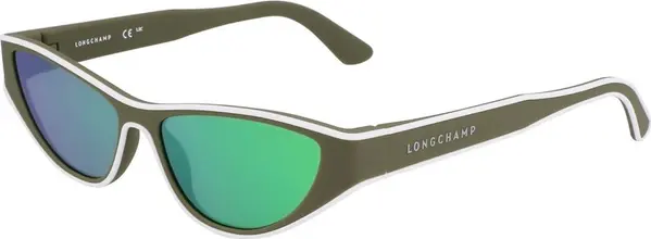 Brown Injected Sunglasses