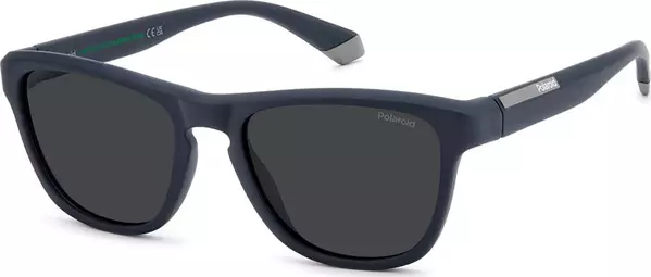 Blue Polycarbonate Sunglasses
