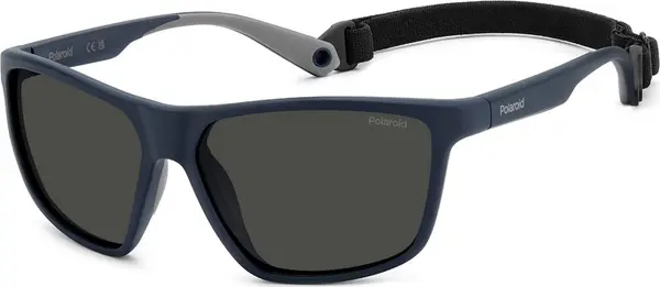 Blue Polycarbonate Sunglasses