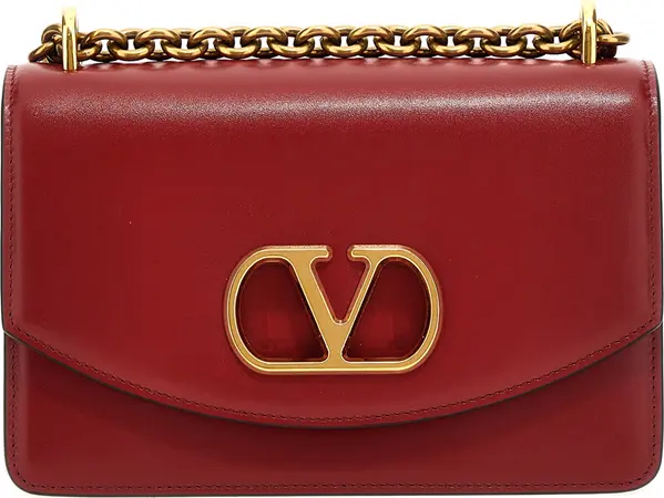 Multicolor Calfskin Shoulder Bag