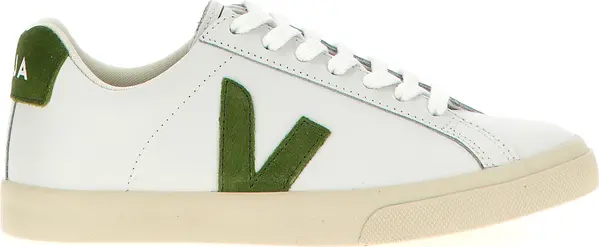 Bicolor Calfskin Low Top Sneakers