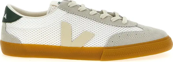 Bicolor Recycled Polyester Athletic Sneakers