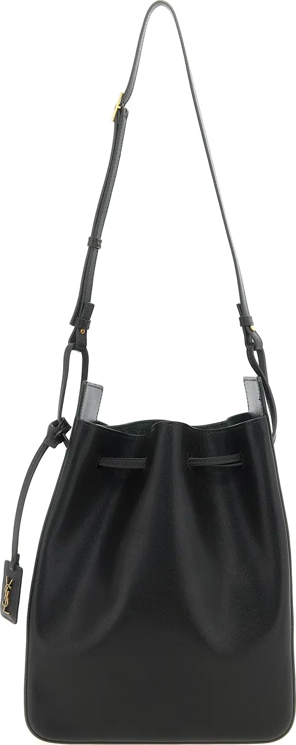 Bicolor Calfskin Crossbody Bag