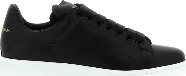 Bicolor Bovine Leather Low Top Sneakers
