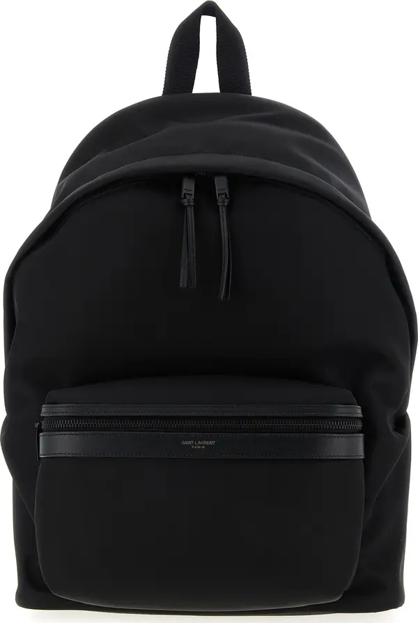 Black Polyamide Backpack