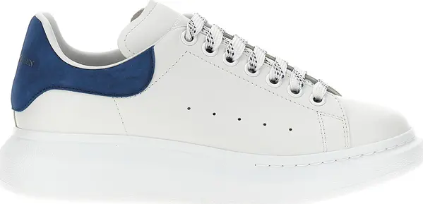 Blue Calfskin Chunky Sneakers
