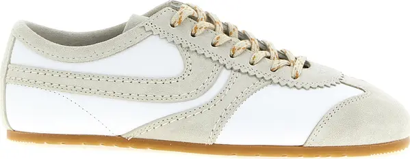 Gray Calfskin Sneakers