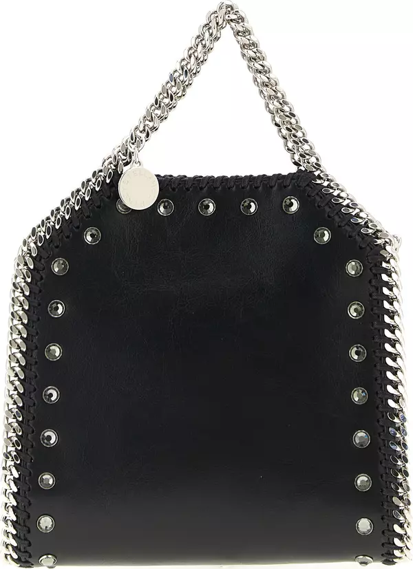 Black Polyester Handbag