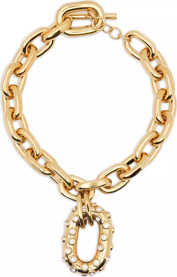 Gold Brass Necklace