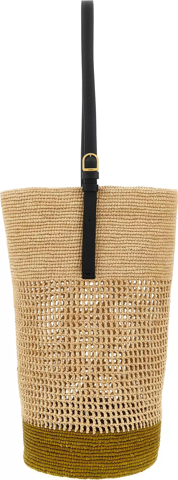 Beige Sisal Shoulder Bag